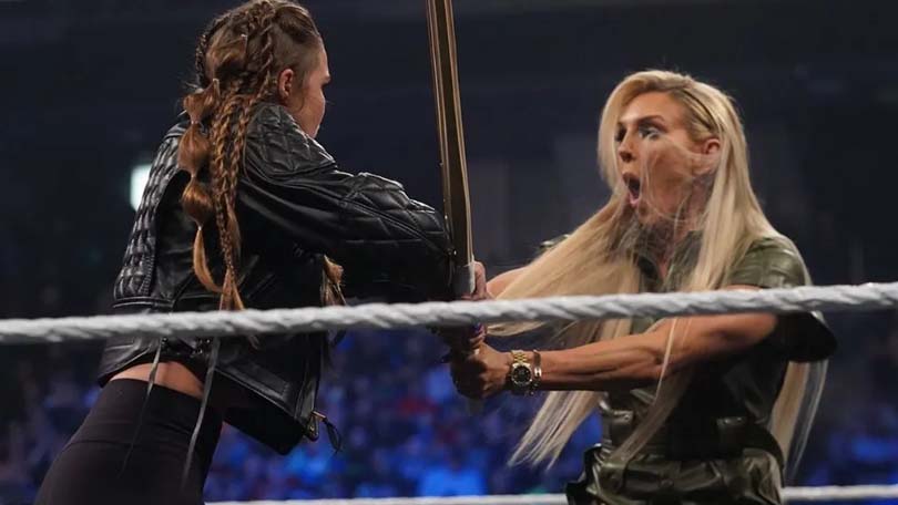 Ronda Rousey vs. Charlotte Flair