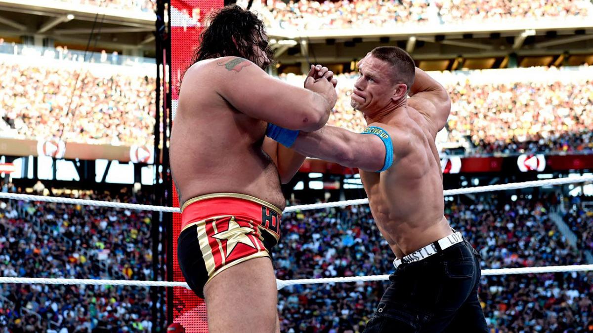 Rusev vs. John Cena