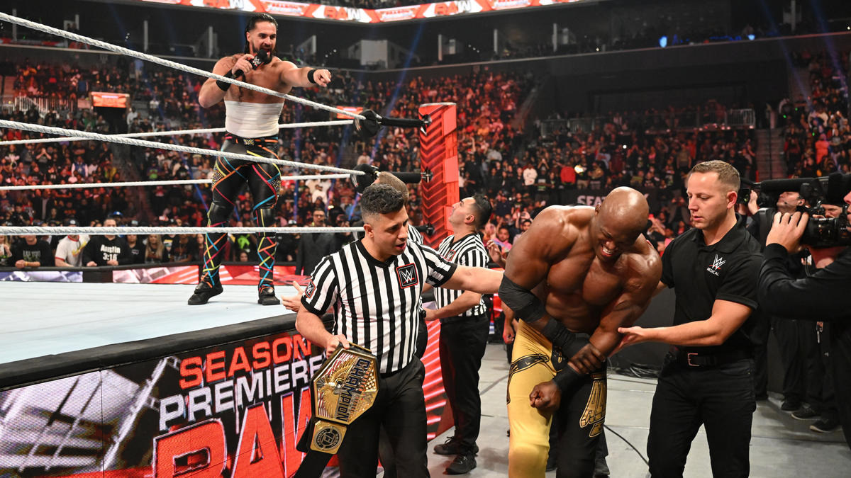 Seth Rollins vs. Bobby Lashley