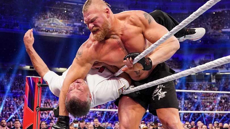 Shane McMahon vs. Brock Lesnar