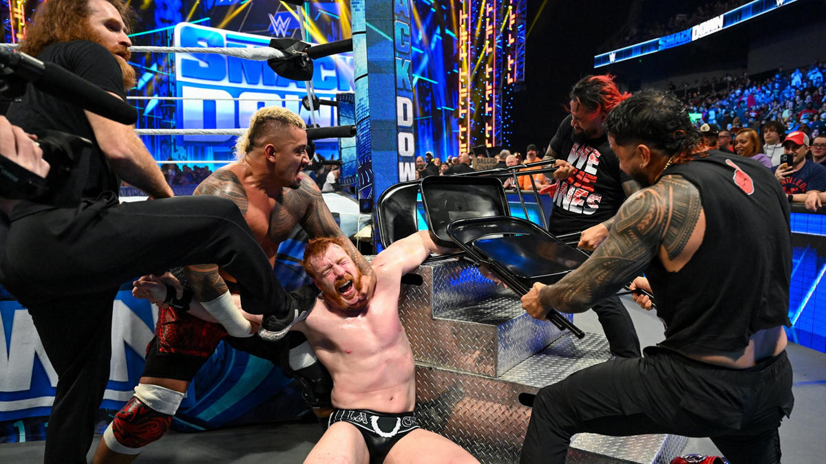 Sheamus vs. The Bloodline