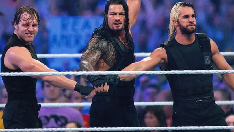 Dean Ambrose, Roman Reigns & Seth Rollins