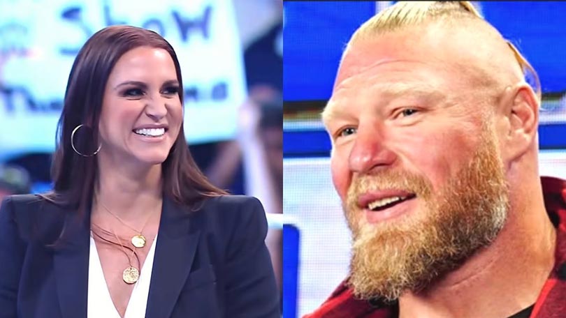 Stephanie McMahon & Brock Lesnar