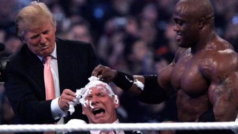 Donald Trump, Vince McMahon & Bobby Lashley