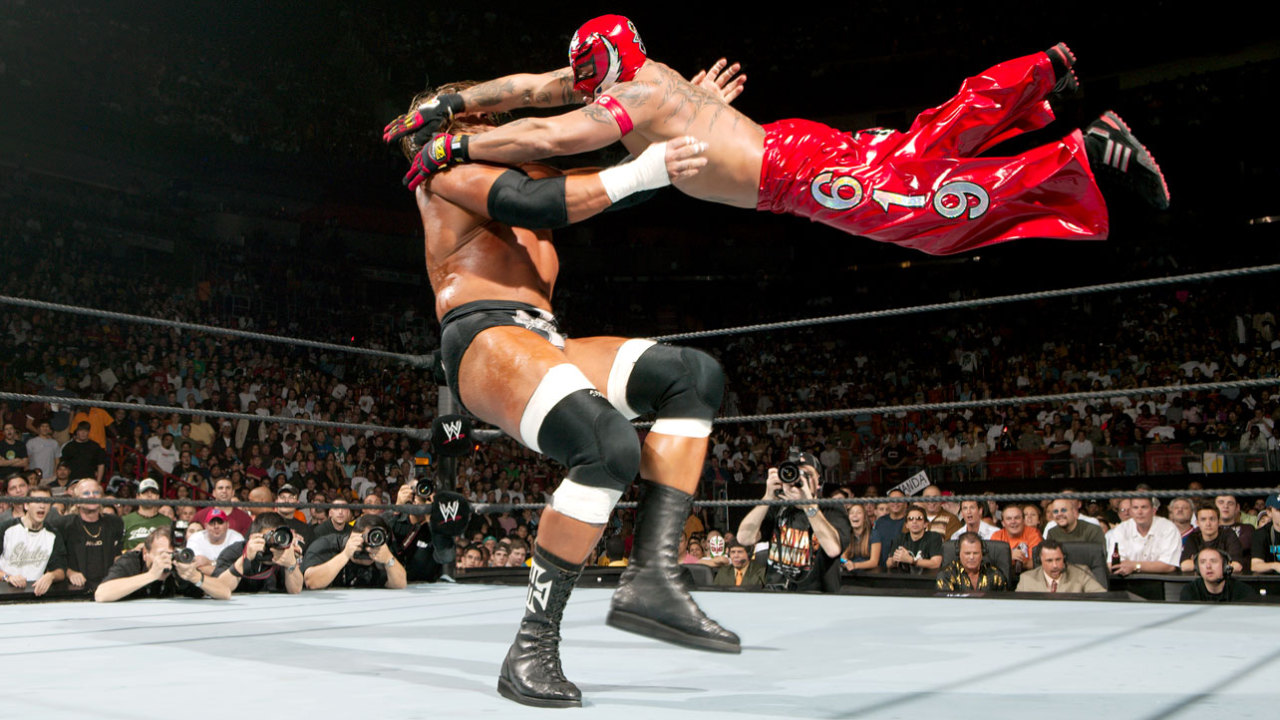 Triple H vs. Rey Mysterio