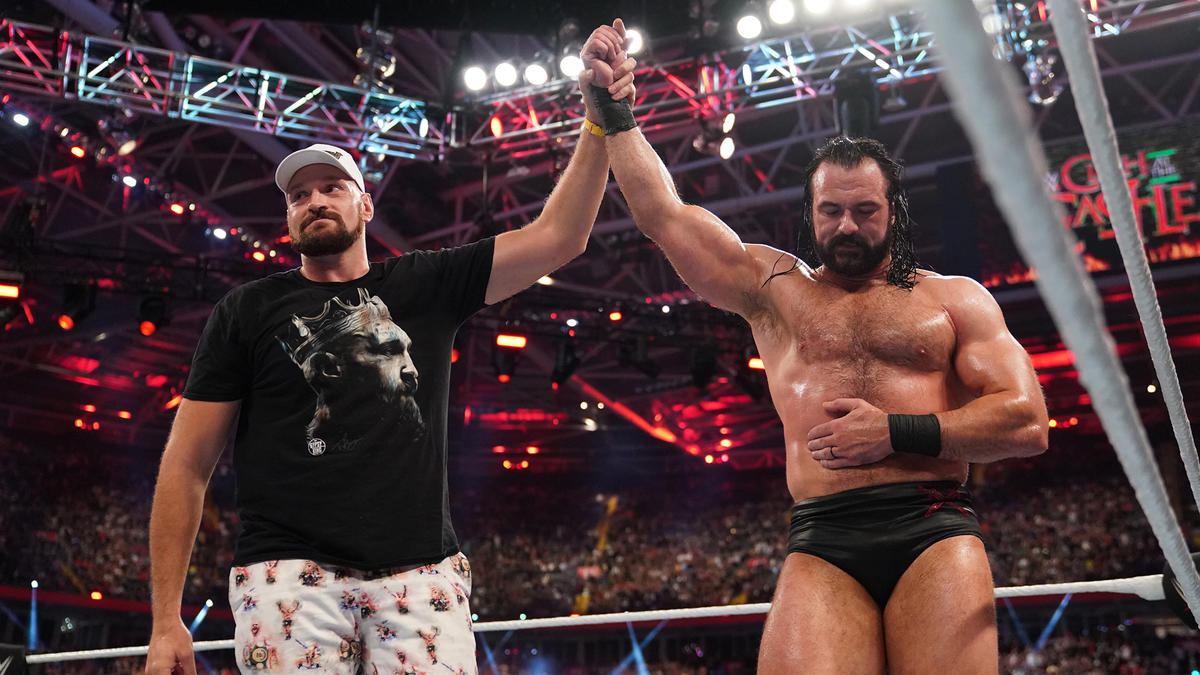 Tyson Fury & Drew McIntyre