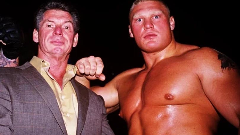 Vince McMahon & Brock Lesnar