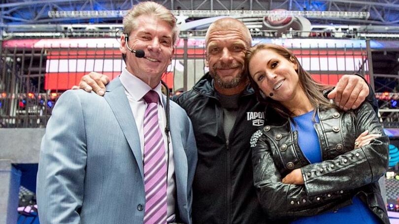 Vince McMahon, Triple H & Stephanie McMahon