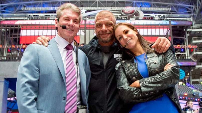 Vince McMahon, Triple H & Stephanie McMahon