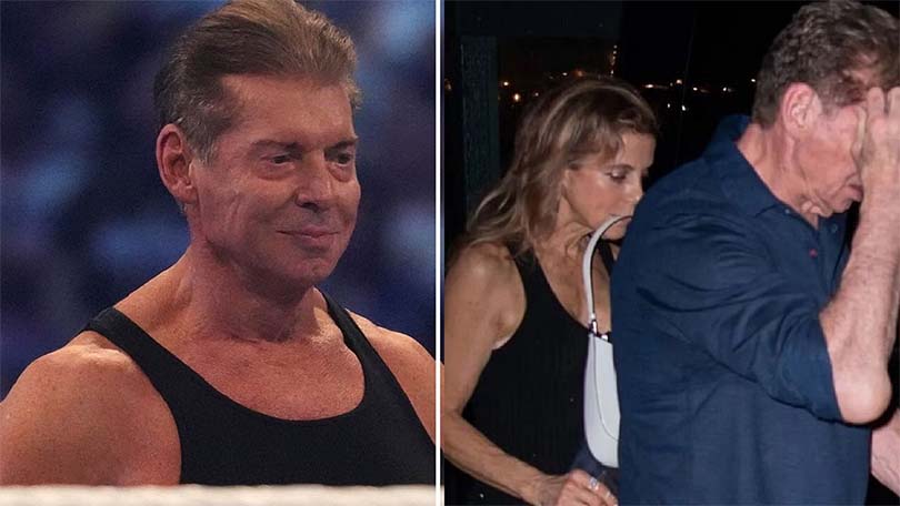 Vince McMahon s neznámou ženou