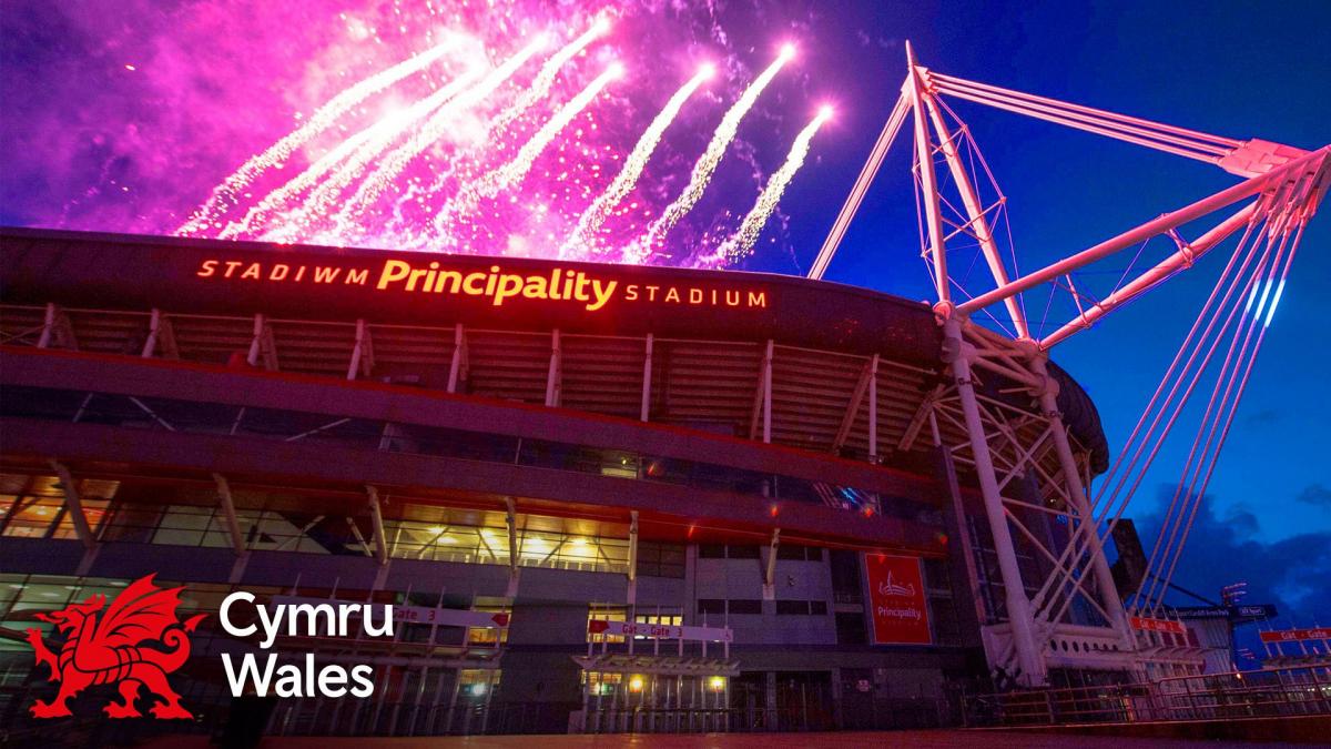 Principality stadion v Cardiffu ve Walesu