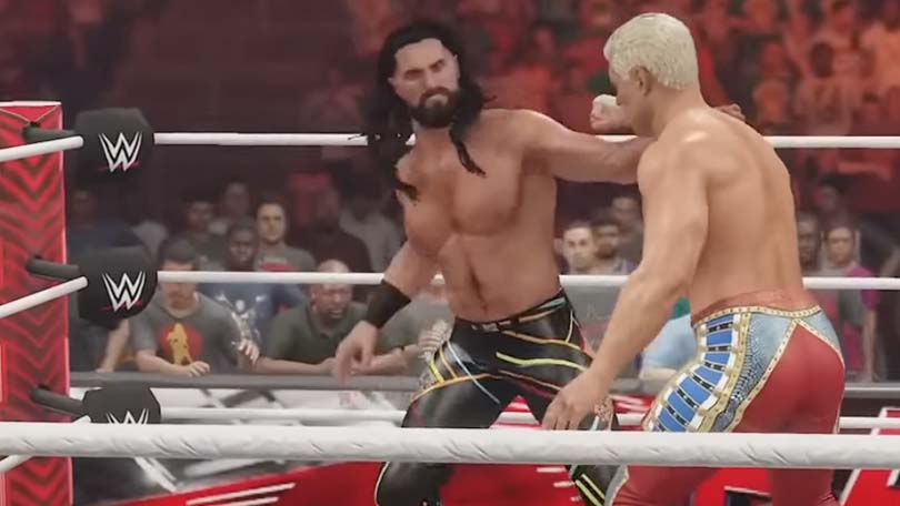 WWE 2K23: Seth Rollins vs. Cody Rhodes