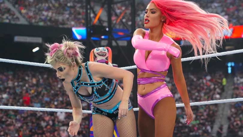 Alexa Bliss vs. Eva Marie