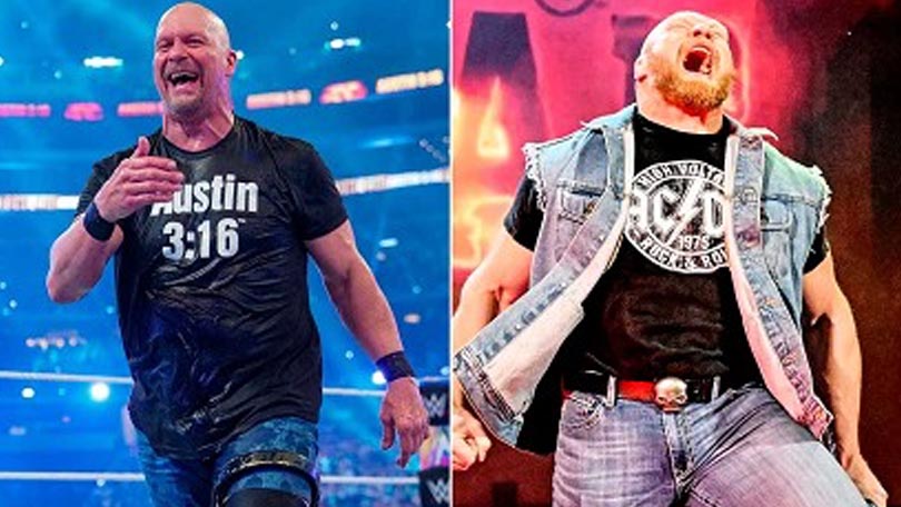 Stone Cold Steve Austin vs. Brock Lesnar