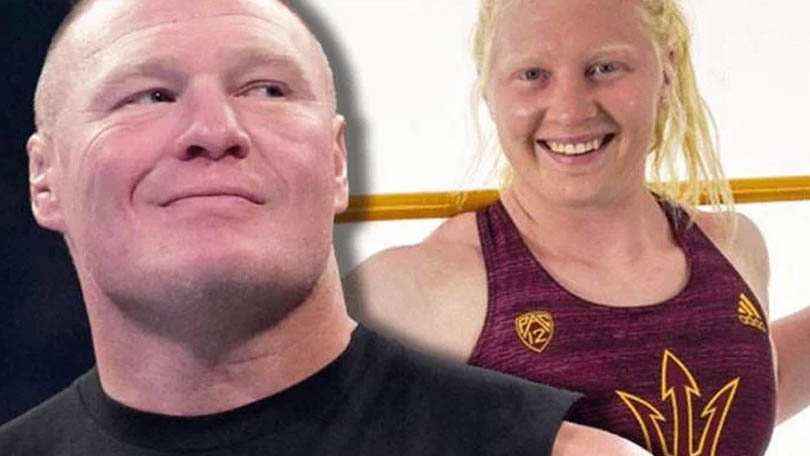 Brock Lesnar & Mya Lynn Lesnar