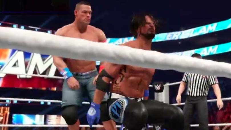 John Cena vs. AJ Styles