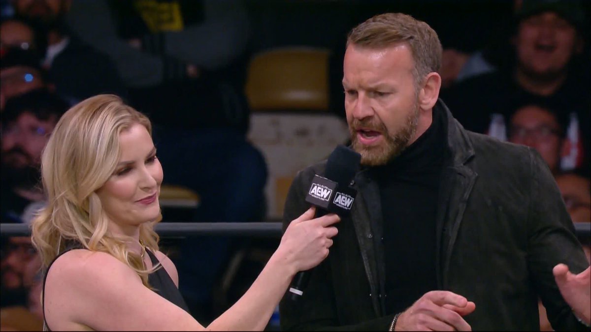 Renee Paquette & Christian Cage