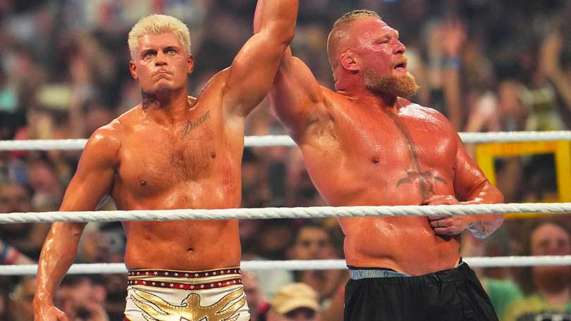Cody Rhodes & Brock Lesnar