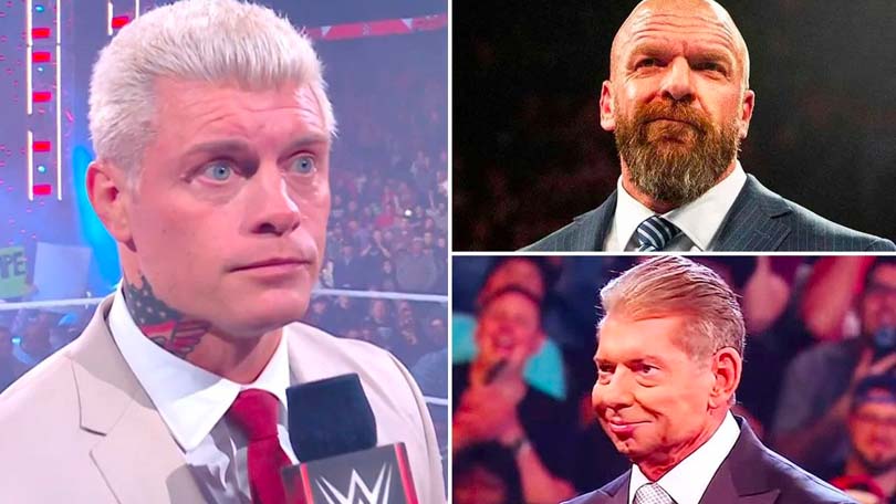 Cody Rhodes, Triple H & Vince McMahon