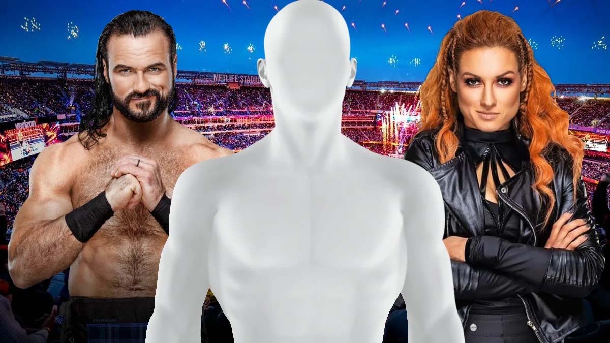 Drew McIntyre, ??? & Becky Lynch