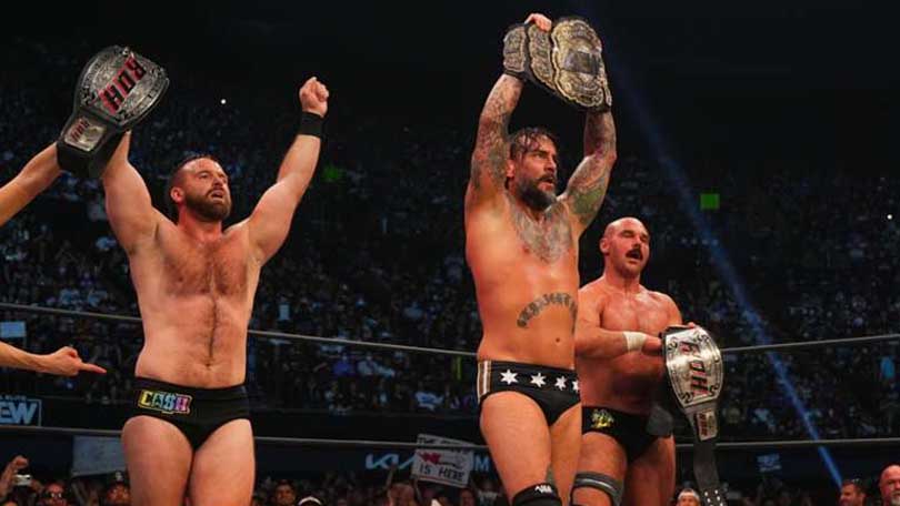 Cash Wheeler, CM Punk & Dax Harwood