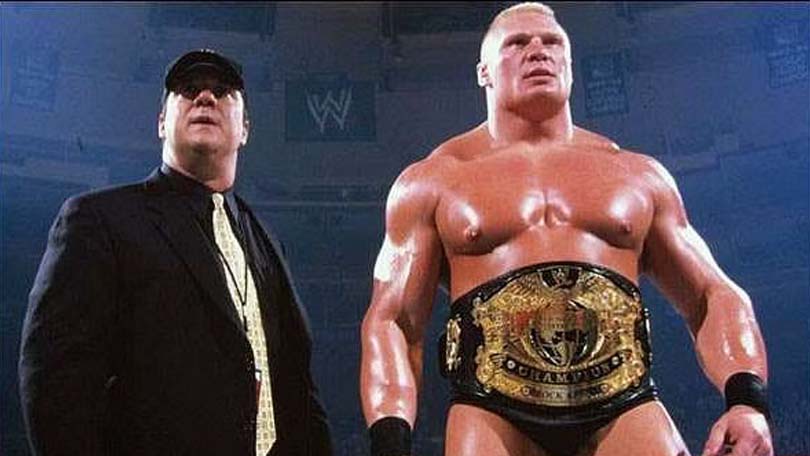 Paul Heyman & Brock Lesnar