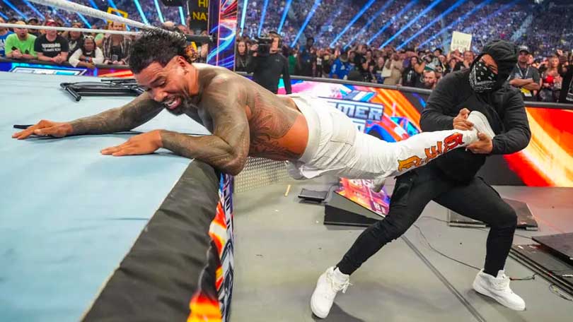 Jey Uso vs. Jimmy Uso