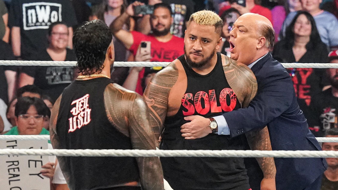 Jey Uso, Solo Sikoa & Paul Heyman