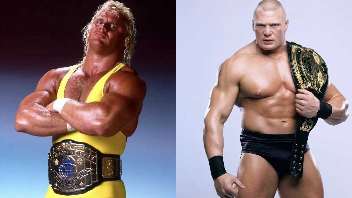 Mr.Perfect & Brock Lesnar