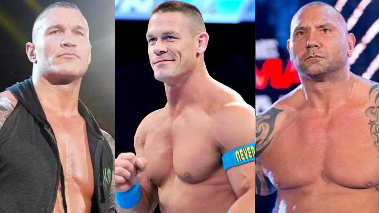 Randy Orton, John Cena & Batista
