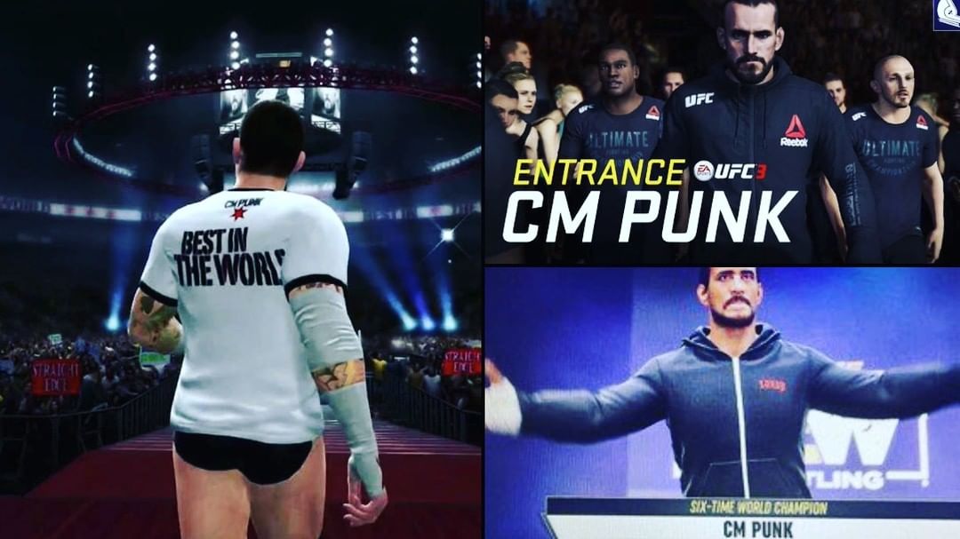 CM Punk ve videohrách WWE, UFC a AEW
