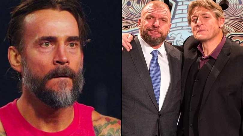 CM Punk, Triple H & William Regal