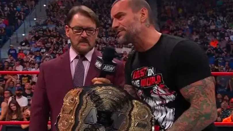 Tony Schiavone & CM Punk