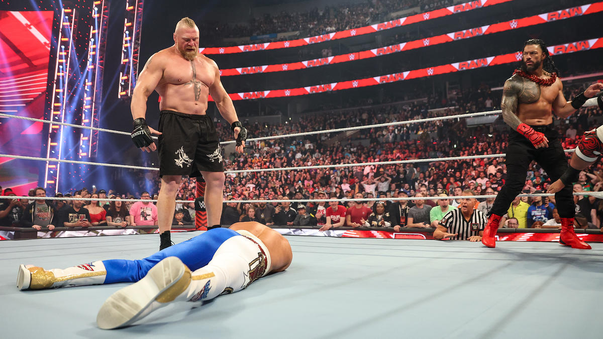 Brock Lesnar, Cody Rhodes & Roman Reigns