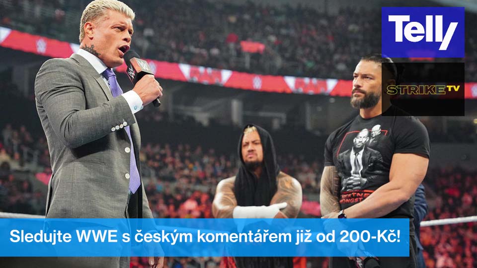 Telly CZ: WWE RAW na STRIKE TV