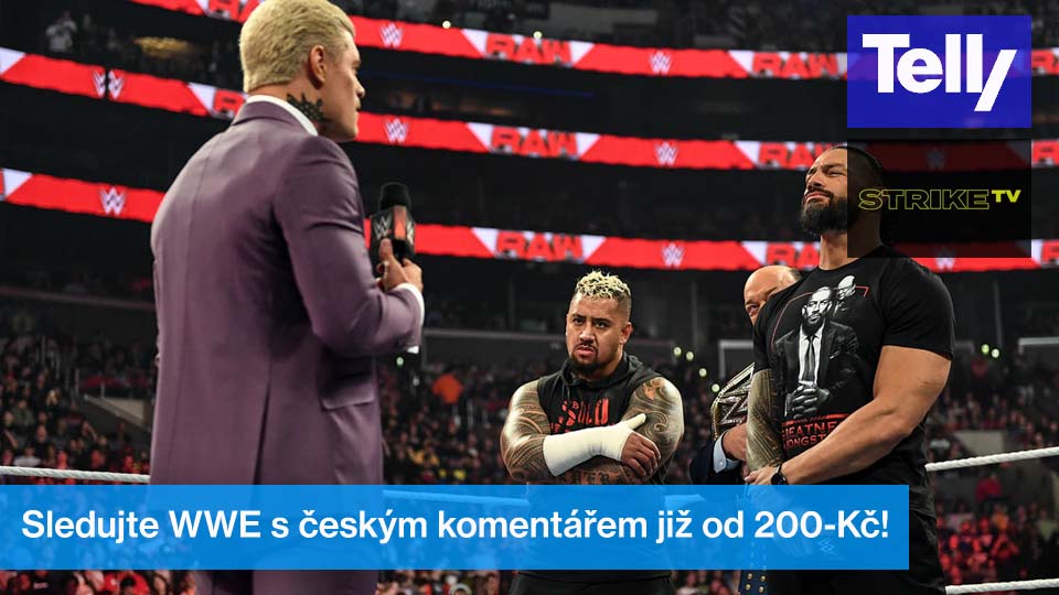 Telly CZ: WWE RAW na STRIKE TV