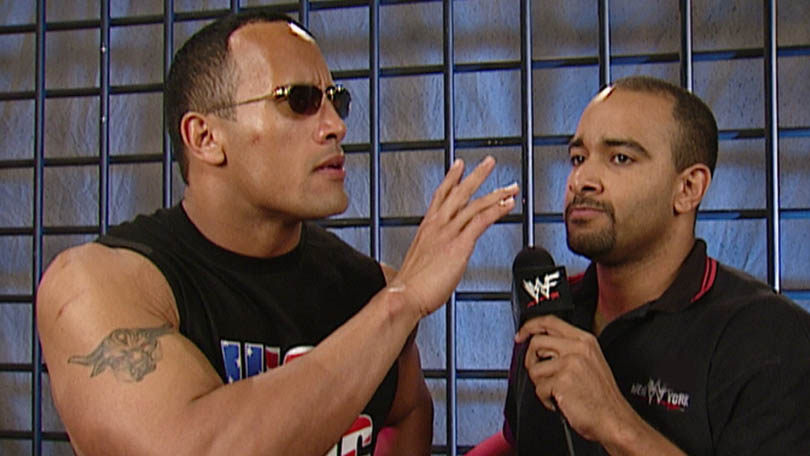 The Rock & Jonathan Coachman