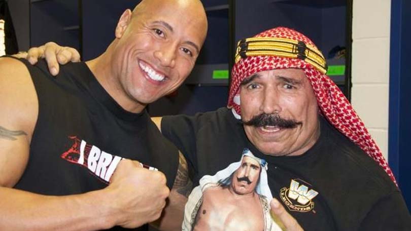 The Rock & The Iron Sheik