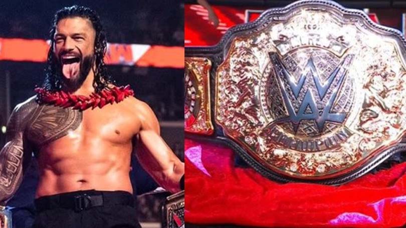 Roman Reigns & WWE World Heavyweight titul