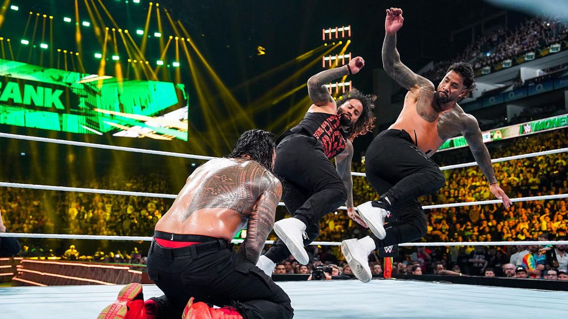 Roman Reigns vs. The Usos