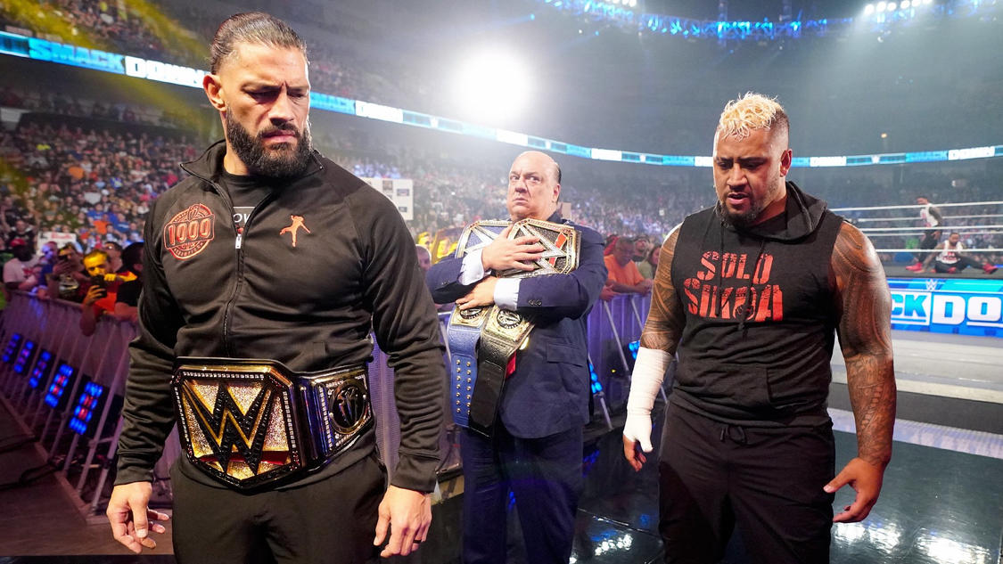 Roman Reigns, Paul Heyman & Solo Sikoa