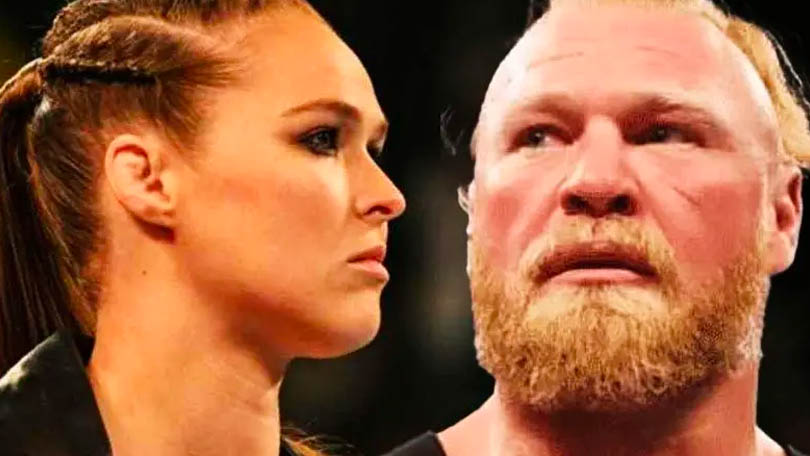 Ronda Rousey & Brock Lesnar