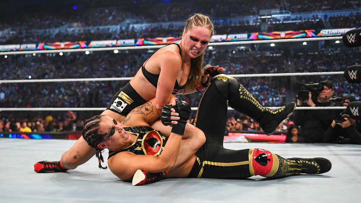 Ronda Rousey vs. Shayna Baszler