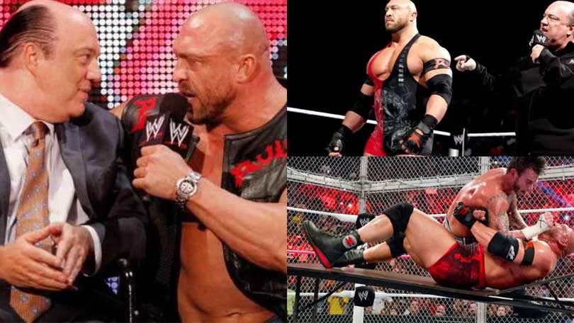 Ryback tvrdí, že CM Punk a Heyman se ho pokusili dostat z WWE