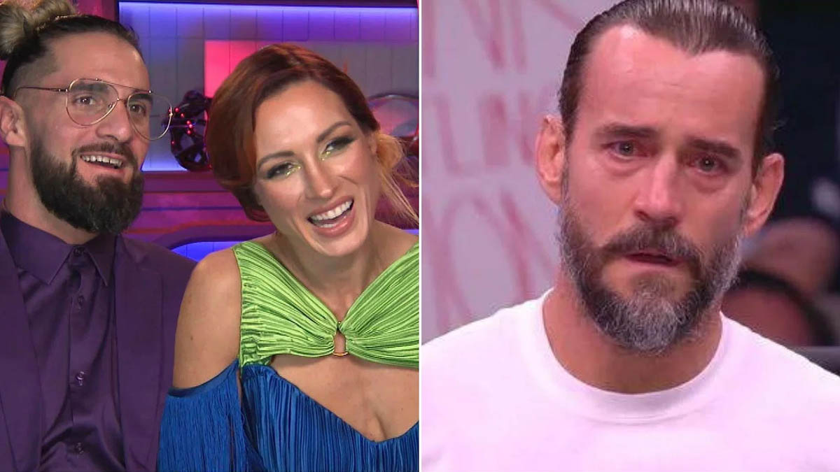 Seth Rollins, Becky Lynch & CM Punk