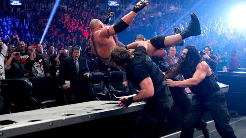 Ryback vs. The Shield