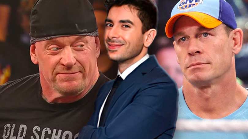 Undertaker, Tony Khan & John Cena