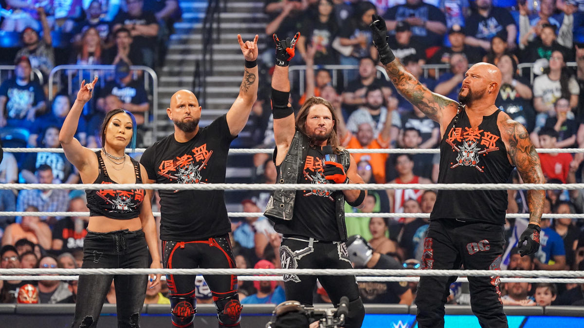 Michin, AJ Stlyes & The O.C. (Luke Gallows & Karl Anderson)