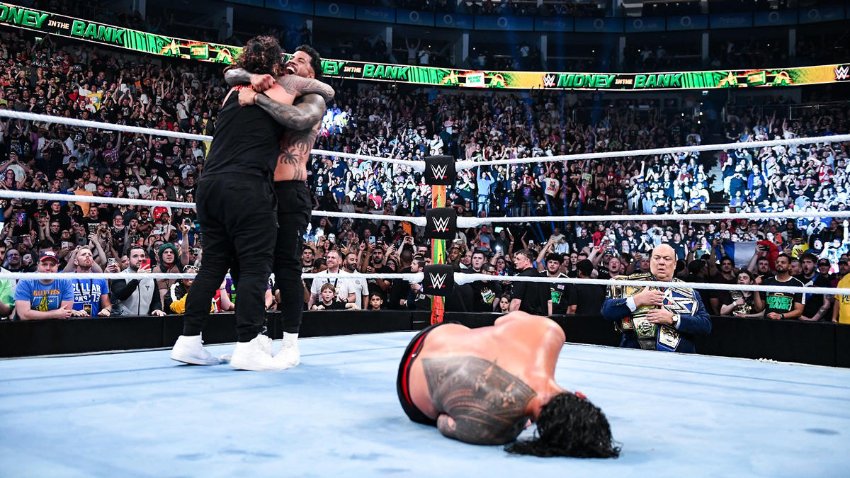 The Usos vs. Roman Reigns