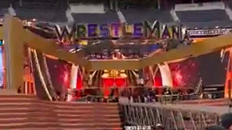 WrestleMania 39 stage